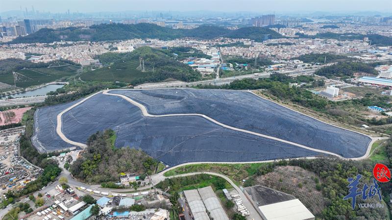 填埋场土工膜实拍图13_厂家鸿跃环保